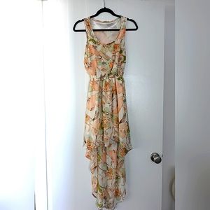 Petite floral dress in a size small